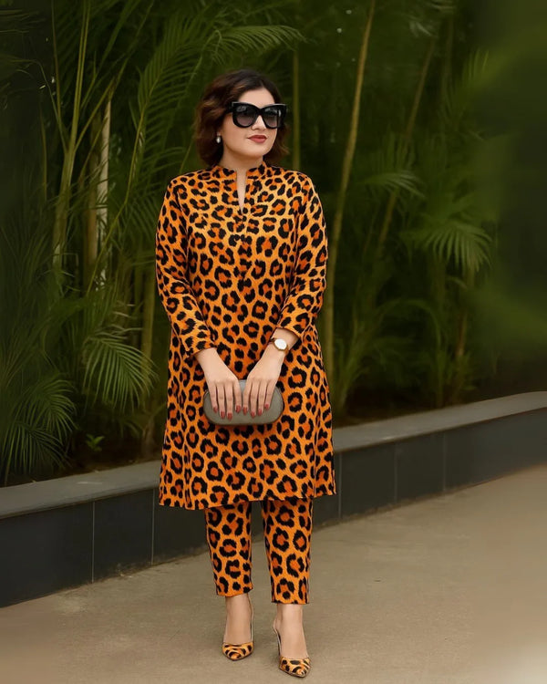 Floral Prints Summer 2025 – 2 Piece Digital Printed Shirt &amp; Trouser