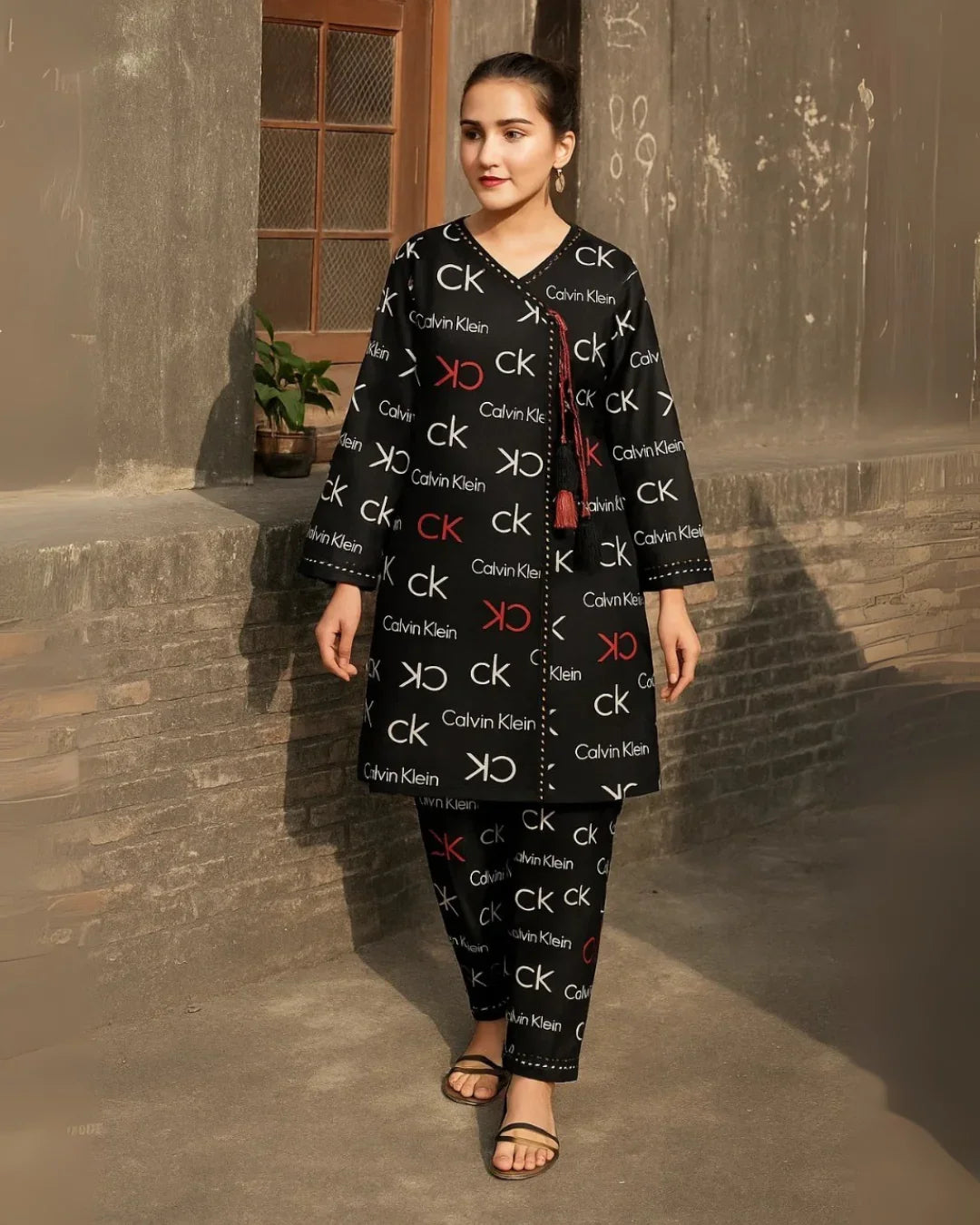 Floral Prints Summer 2025 – 2 Piece Digital Printed Shirt &amp; Trouser