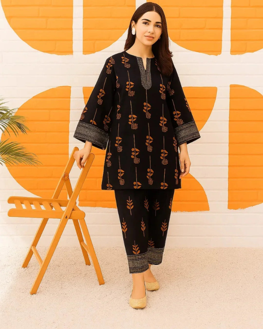 Floral Prints Summer 2025 – 2 Piece Digital Printed Shirt & Trouser