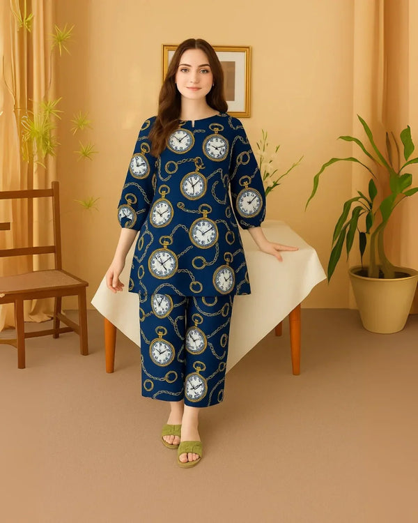 Floral Prints Summer 2025 – 2 Piece Digital Printed Shirt & Trouser