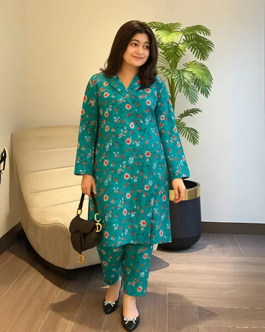 Floral Prints Summer 2025 – 2 Piece Digital Printed Shirt & Trouser
