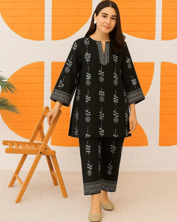 Floral Prints Summer 2025 – 2 Piece Digital Printed Shirt & Trouser