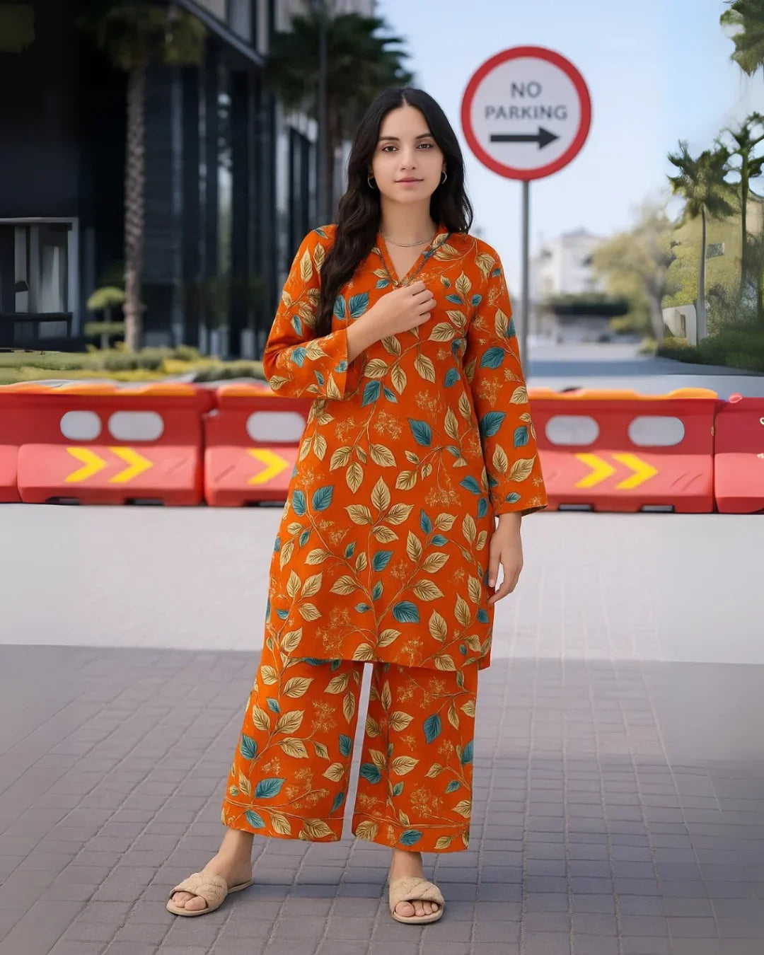Floral Prints Summer 2025 – 2 Piece Digital Printed Shirt & Trouser