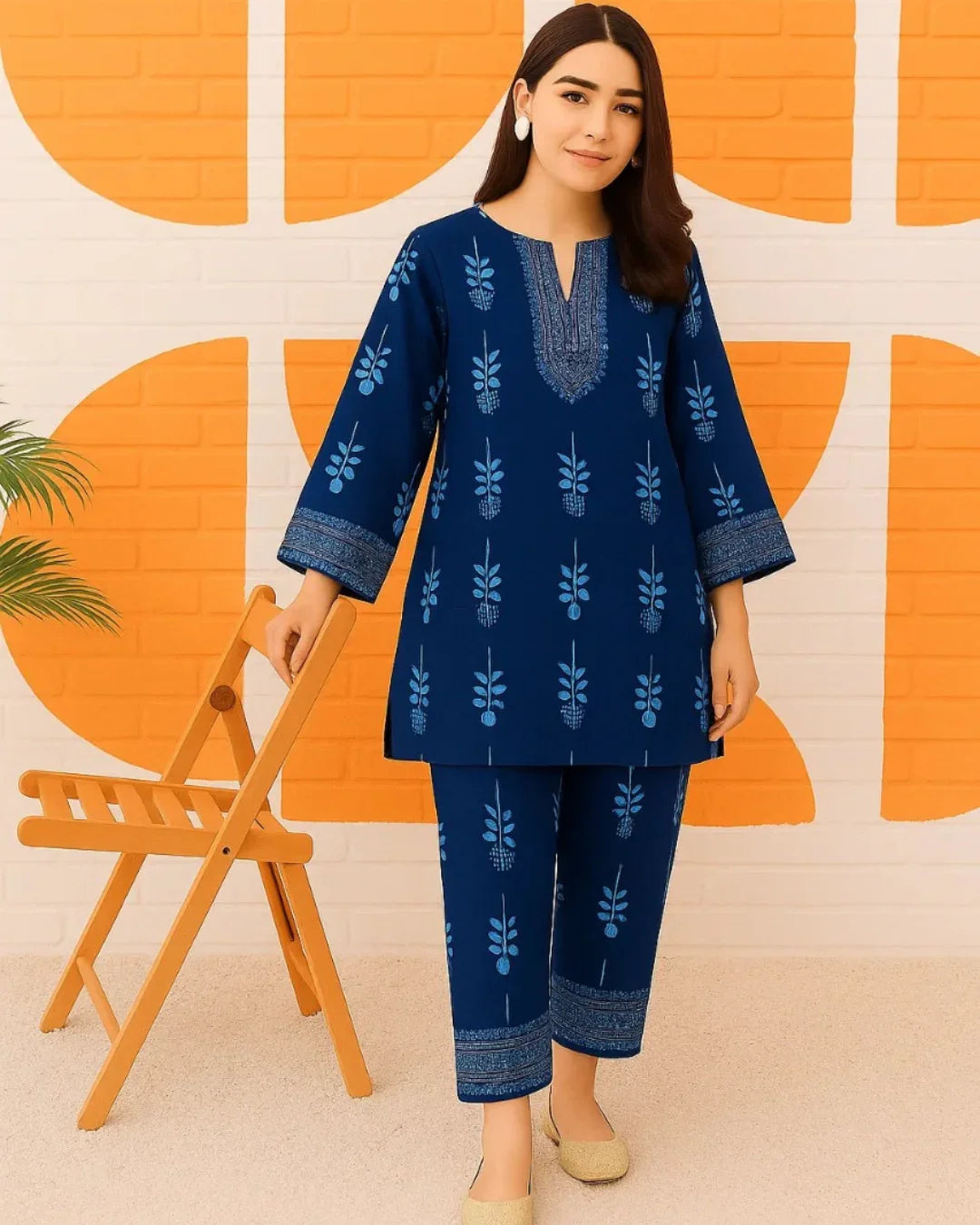 Floral Prints Summer 2025 – 2 Piece Digital Printed Shirt & Trouser
