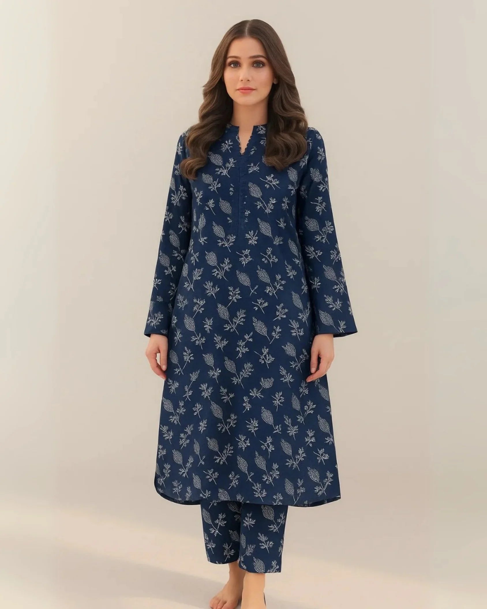 Floral Prints Summer 2025 – 2 Piece Digital Printed Shirt & Trouser