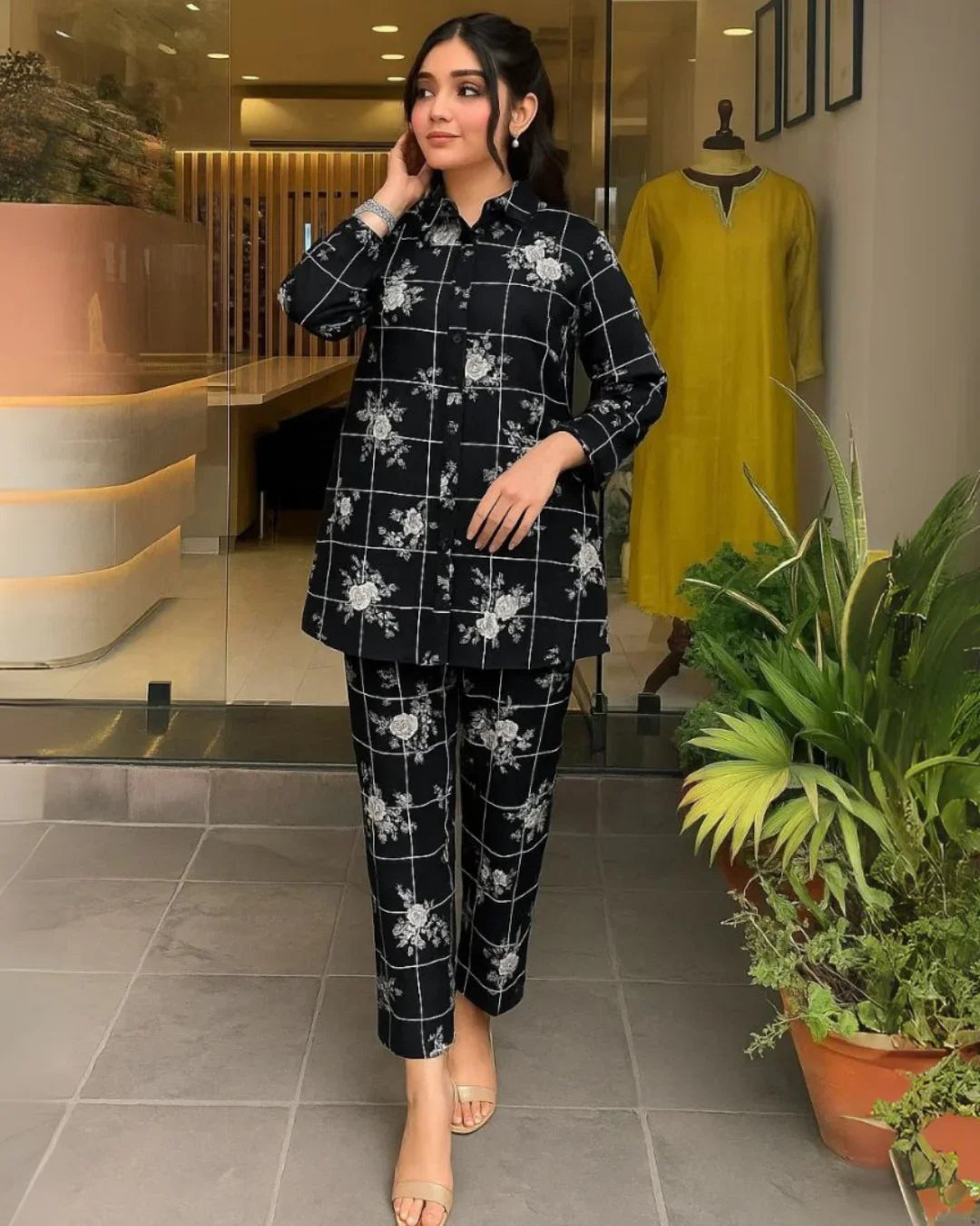 Floral Prints Summer 2025 – 2 Piece Digital Printed Shirt &amp; Trouser