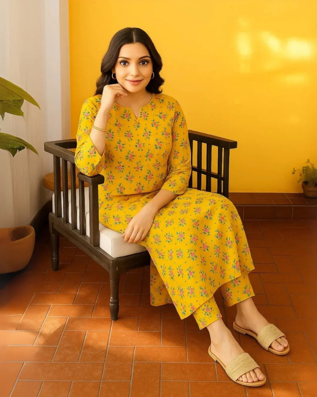 Floral Prints Summer 2025 – 2 Piece Digital Printed Shirt & Trouser